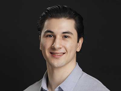 Executive portrait captured during a professional headshot session, captured by Christie’s Photographic Solutions.